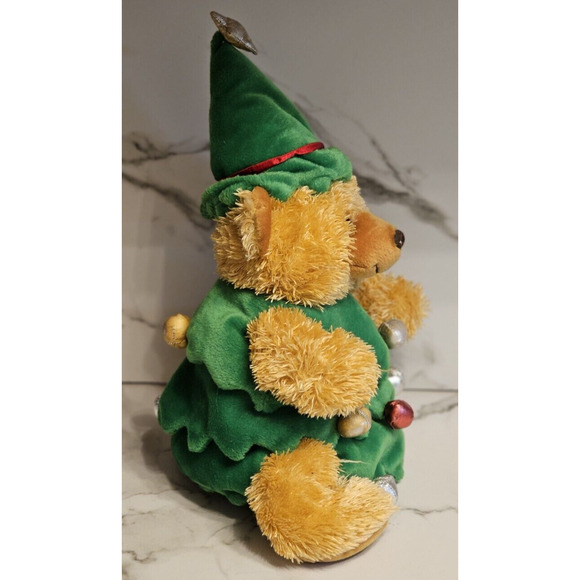 Vintage Jerry Elsner Co Christmas Tree Teddy Bear 2002 - Picture 3 of 6
